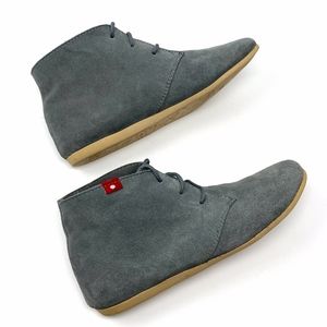 Oliberte Zimia Booties Chukka Gray Suede Ankle 6